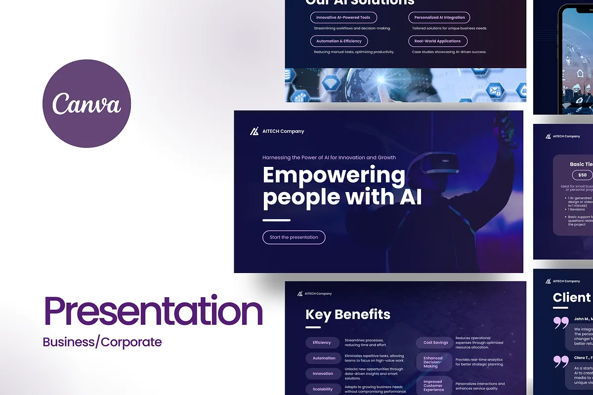 Canva Presentation Template