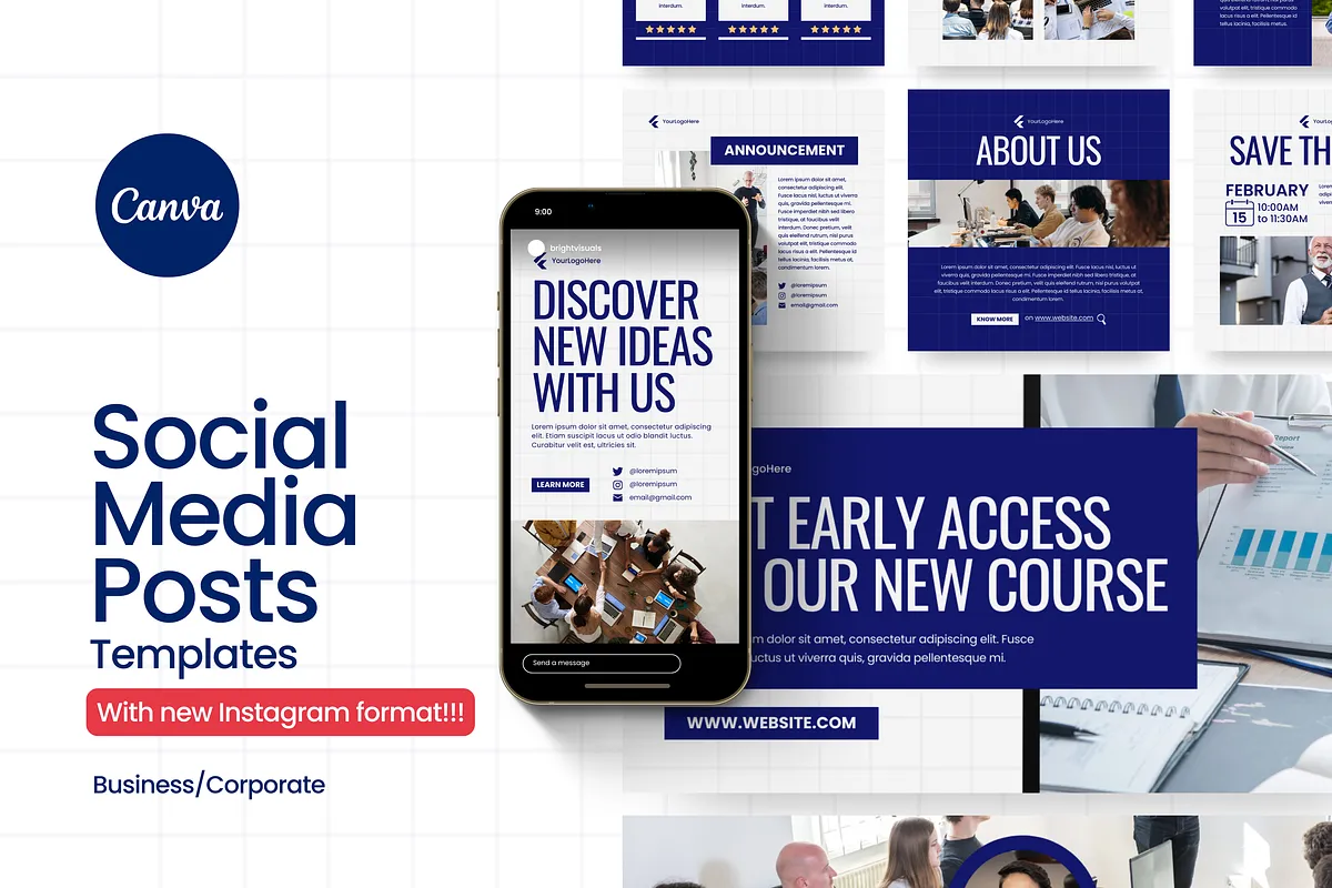 Linkedin Social Media Templates