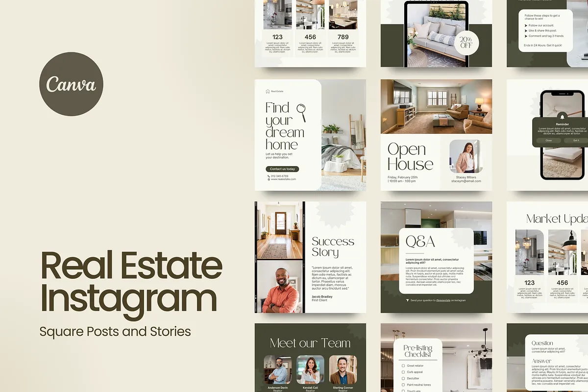 Real Estate Instagram Template