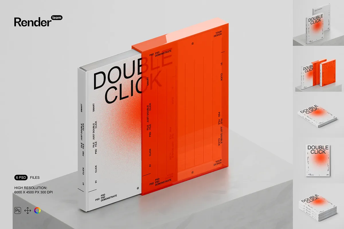 Book Mockup Set
