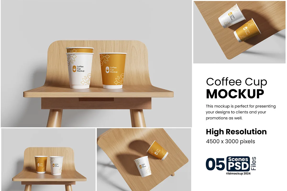 Coffee Cup Mockup Set