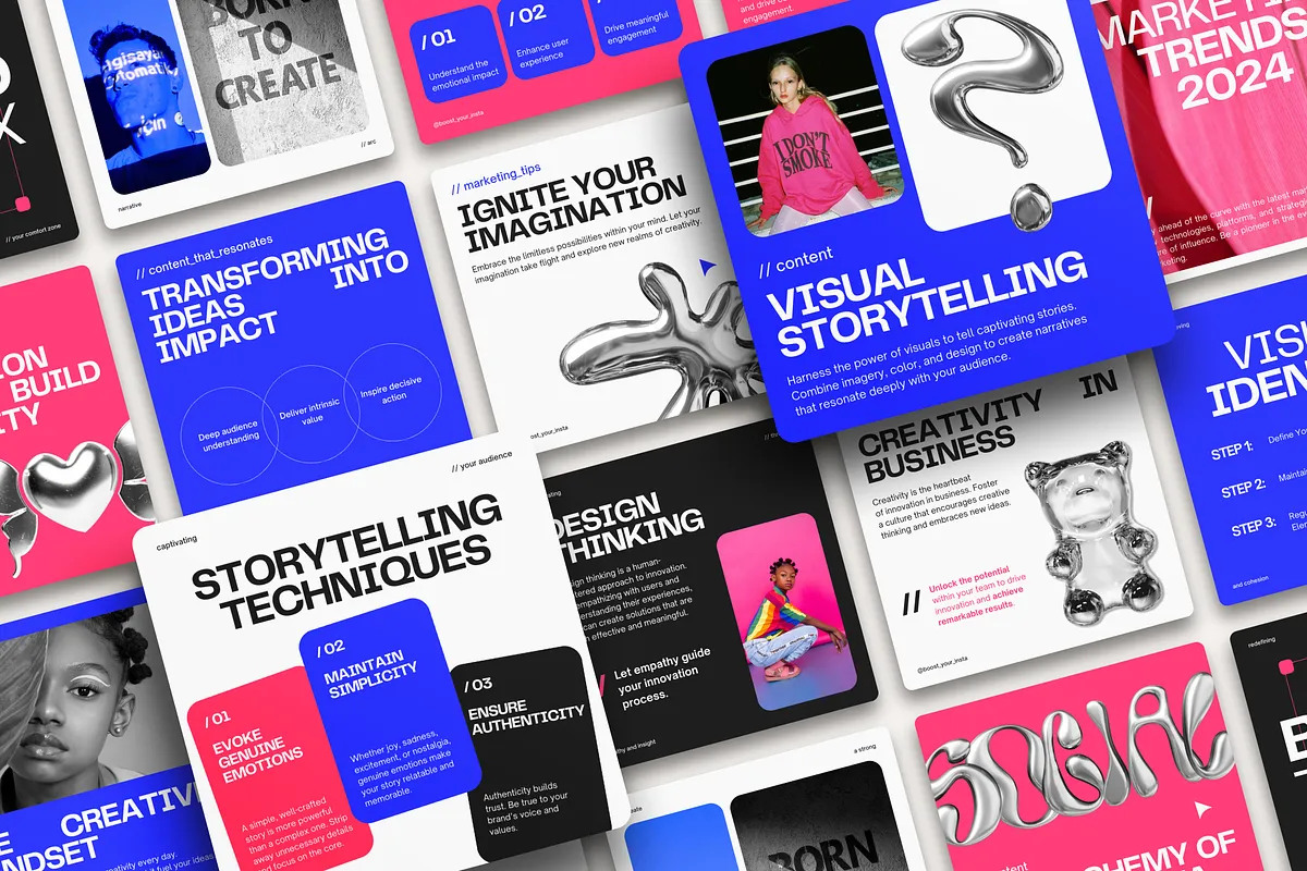 Digital Instagram Canva Templates