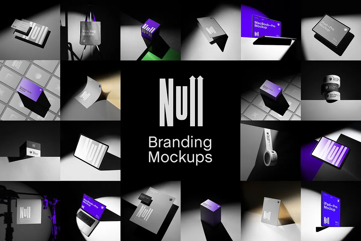 Null Branding Mockups Kit
