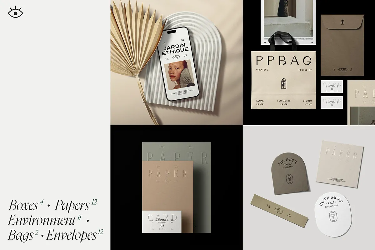 Ollie Stationery Mockup Kit