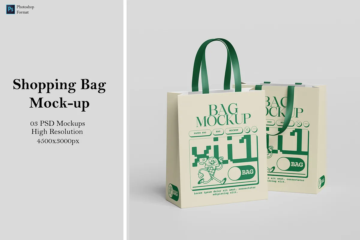 Shopping Bag Mockup