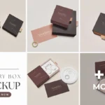 Jewelry Box Mockup